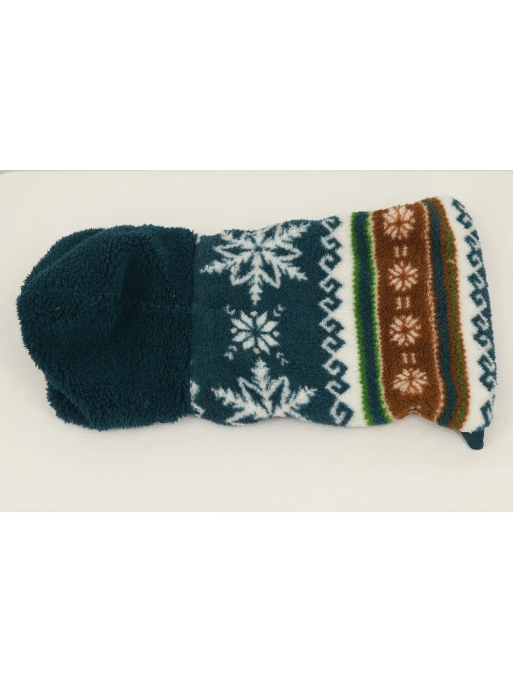 Wondershop At Target Pet Hoodie Snowflake & Geometric Print Size S Green
